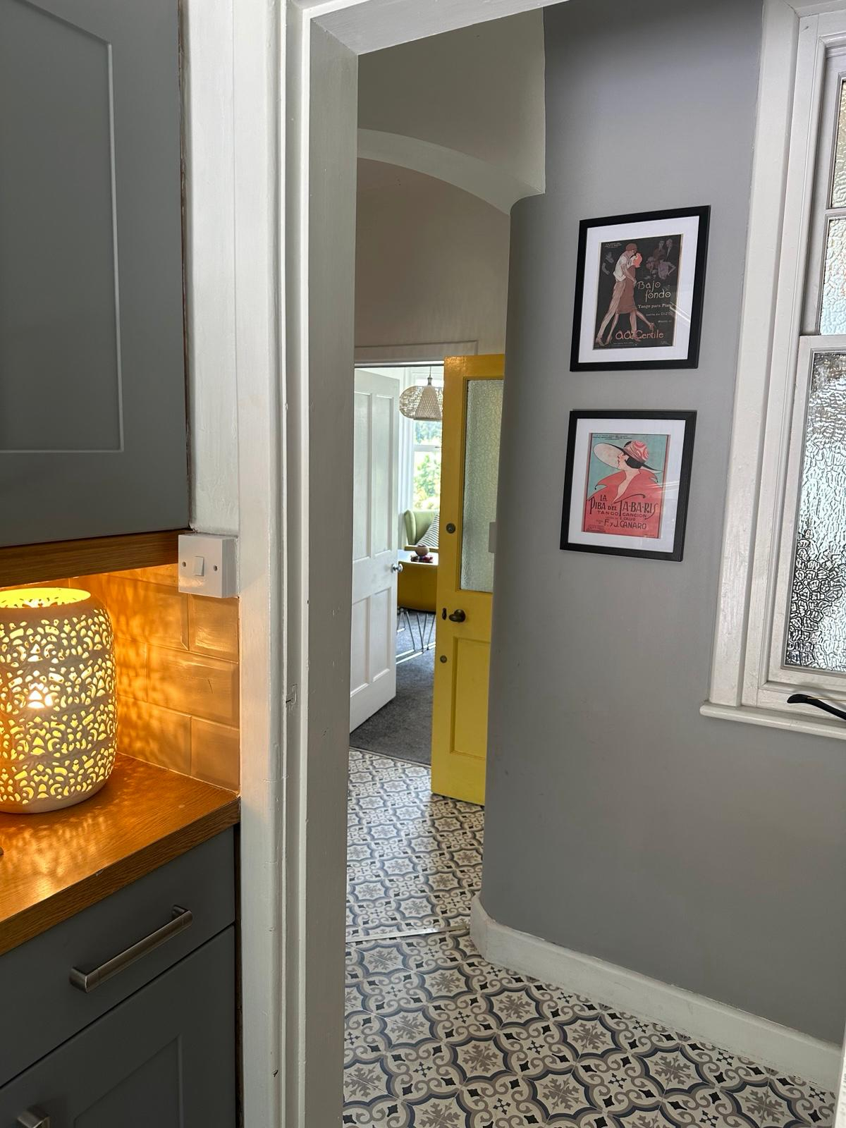 Corredor do térreo.