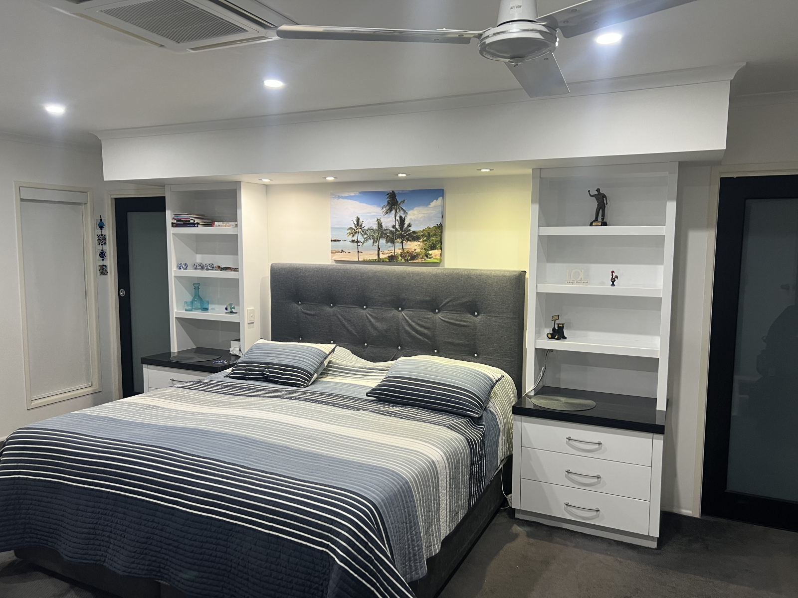 Main bedroom with TV