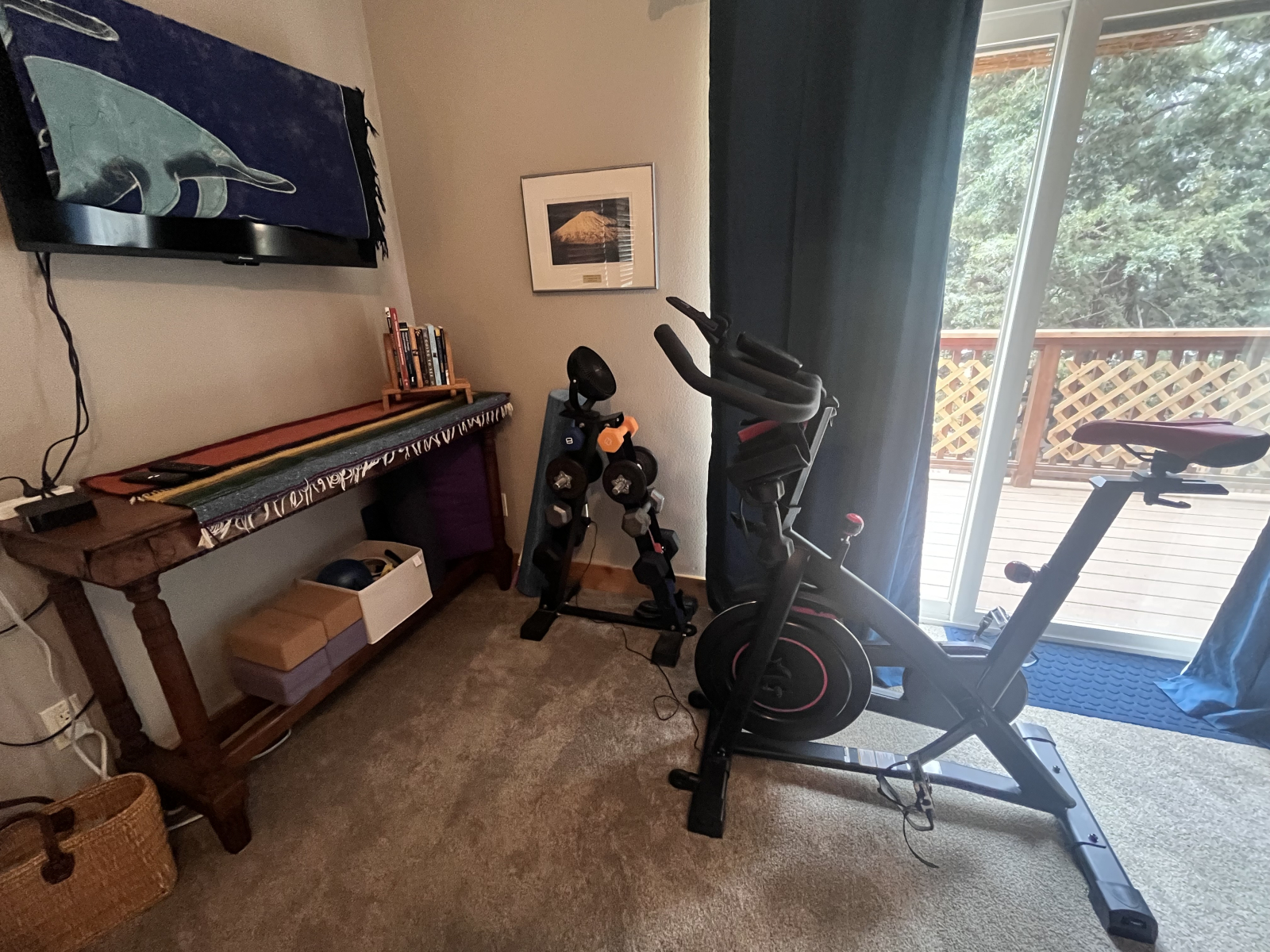 Kleine trainingsruimte