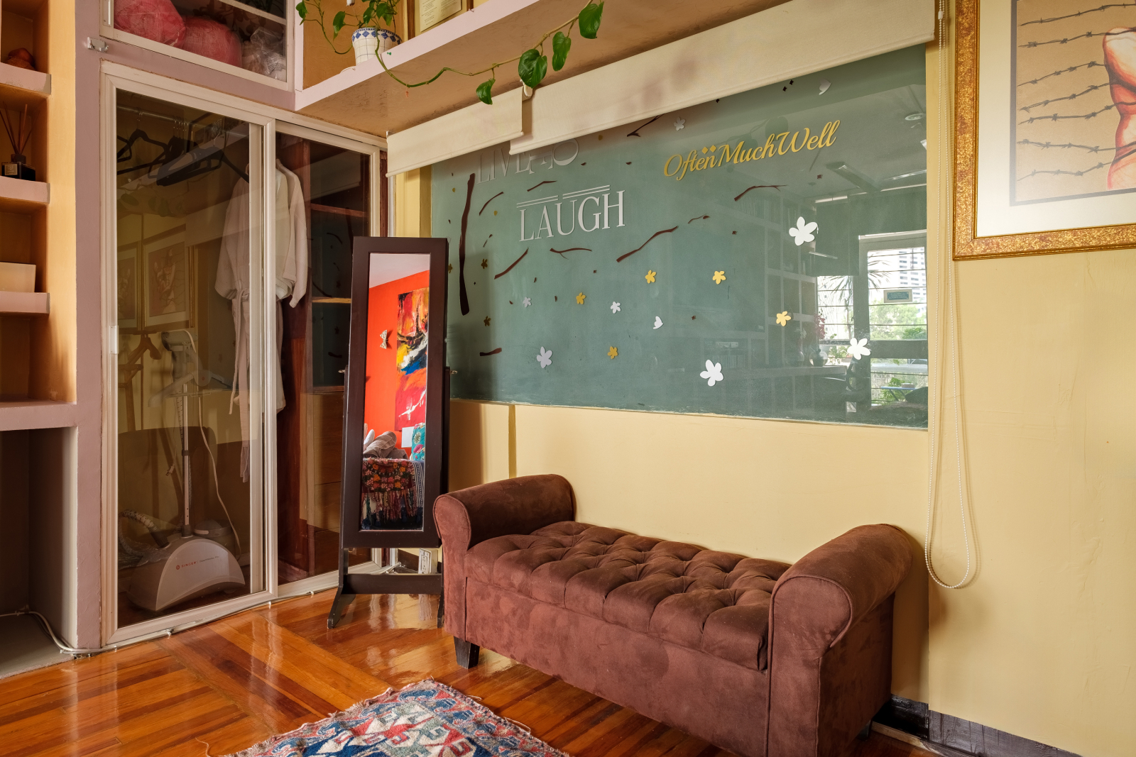 good closet and shelves