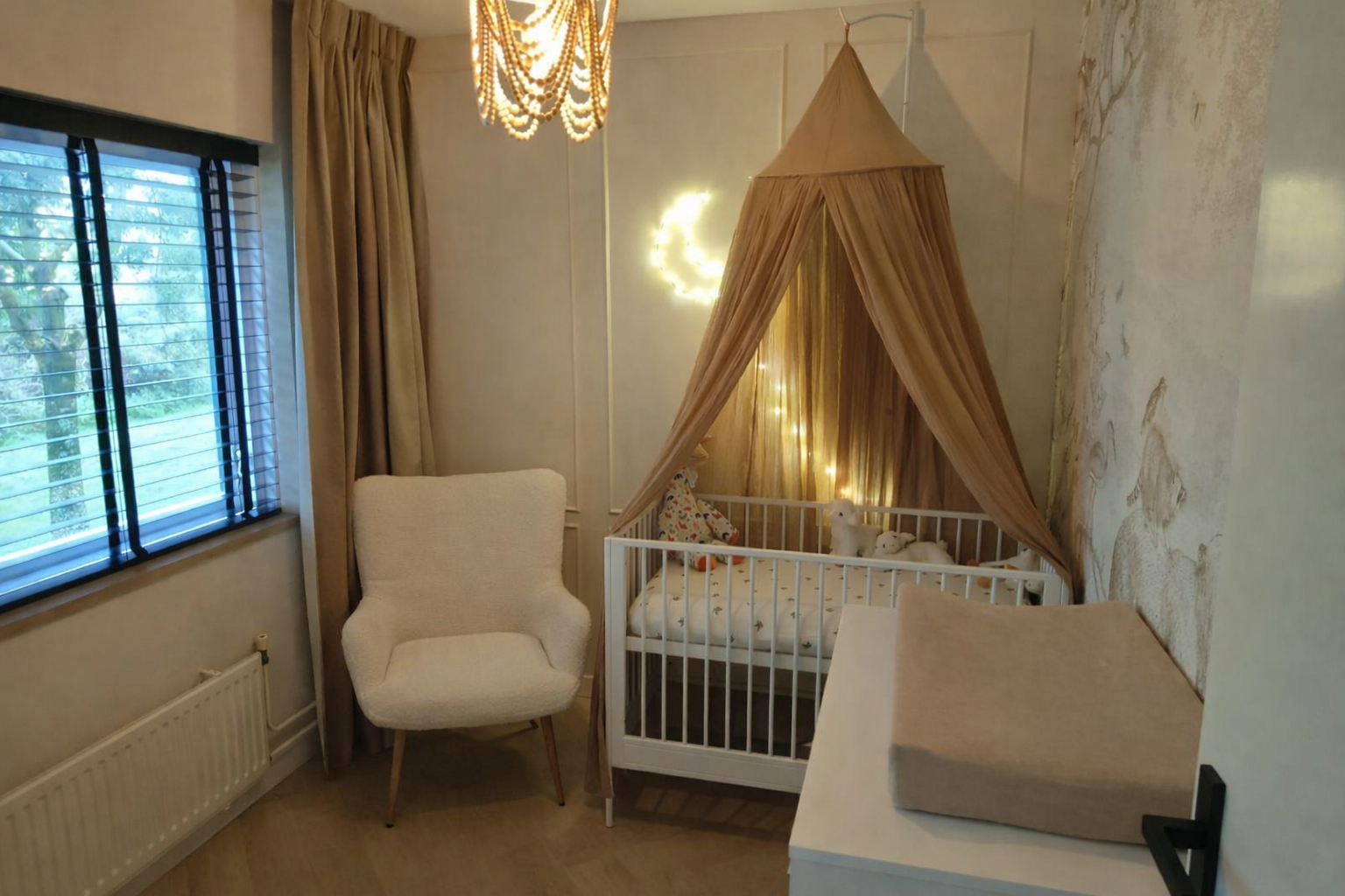 Chambre pour bébé (jusqu’à environ 2,5 ans)