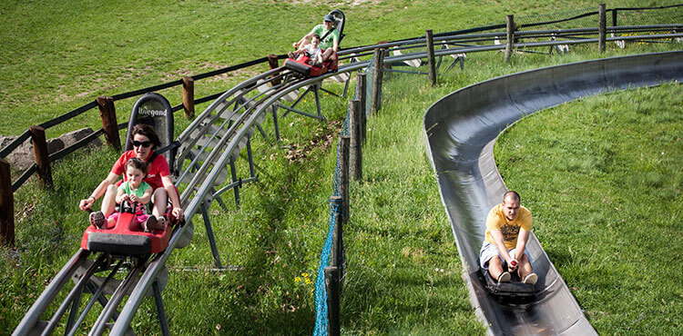 Visegrád summer and winter bobslad track