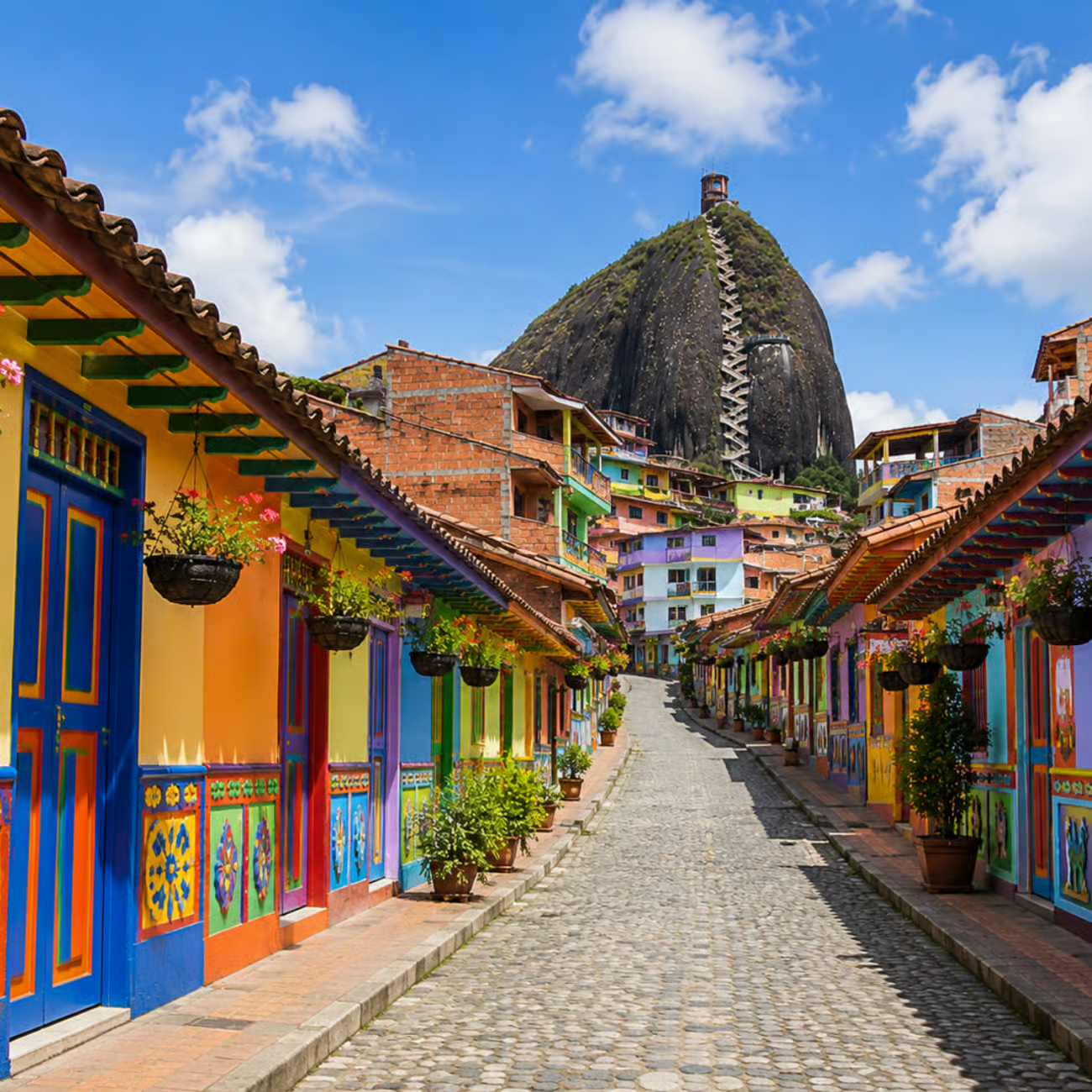 el pueblo de Guatape