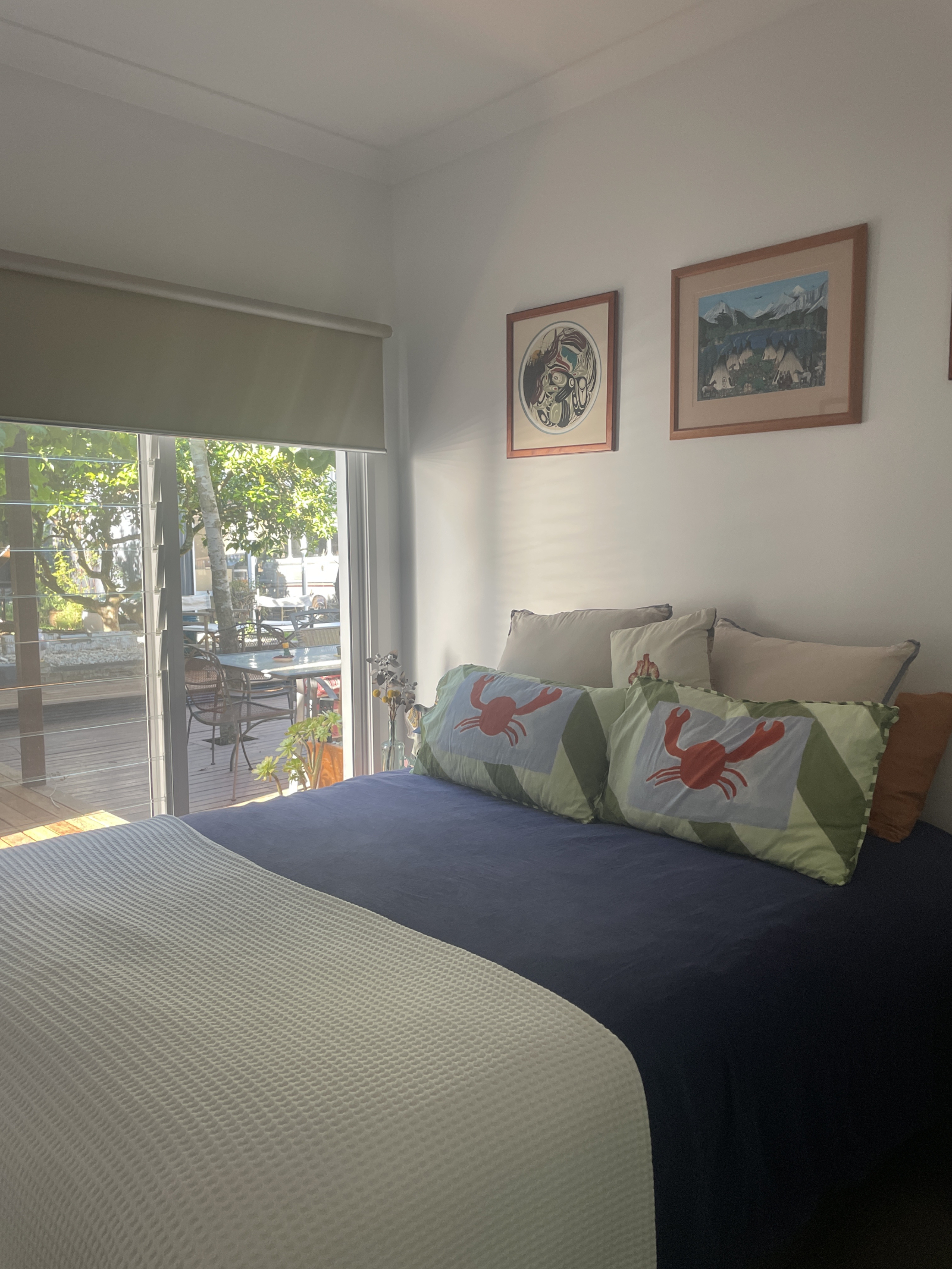 Bedroom two. Which has a queen bed