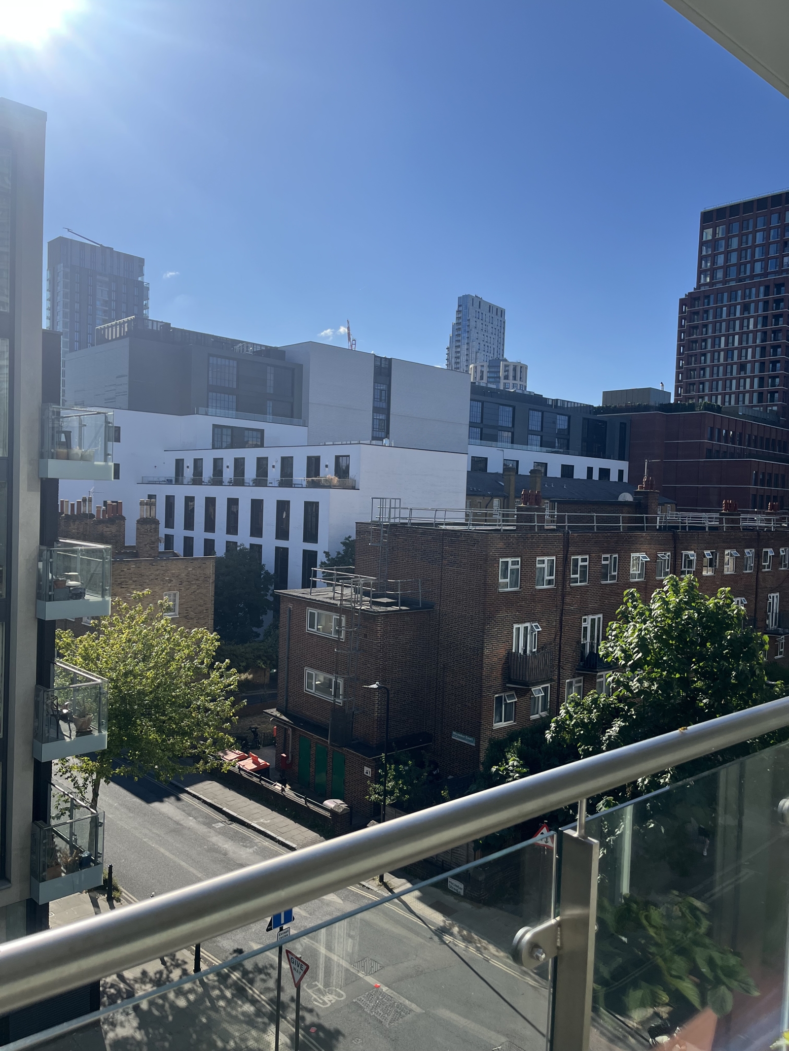 Vista desde el balcón