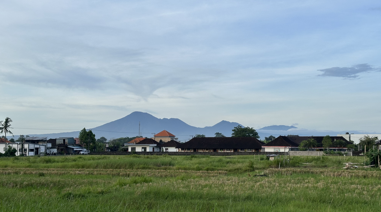 Vista dalla casa/tetto