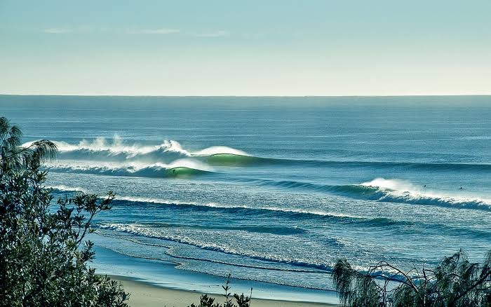 Surfs up dude on the Sunshine Coast, QLD, Australia.