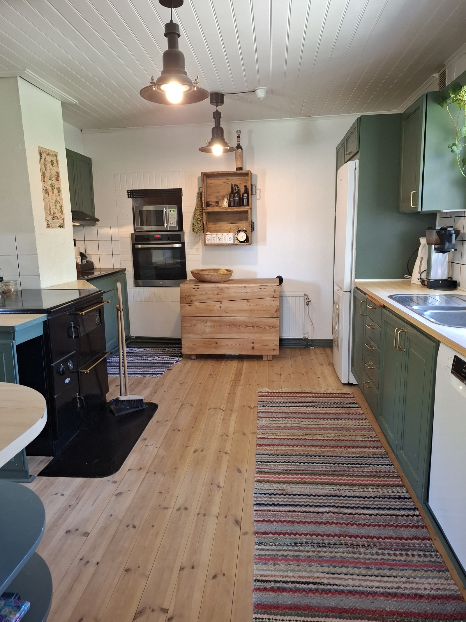 Karakteristiek huis in het Zweedse bos