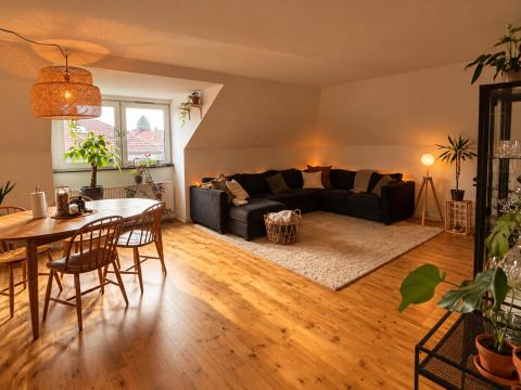 Charming attic apartment in Malmö